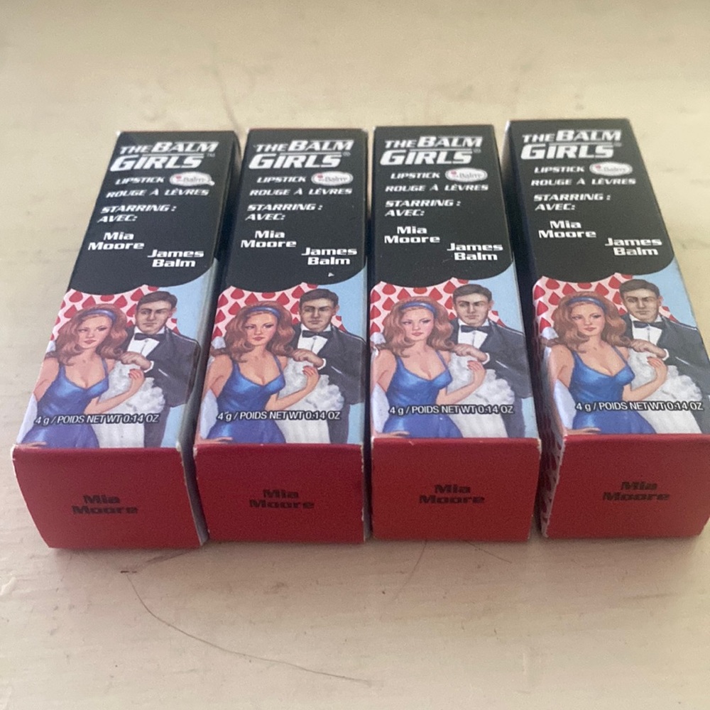 Mia Moore the balm lipstick
